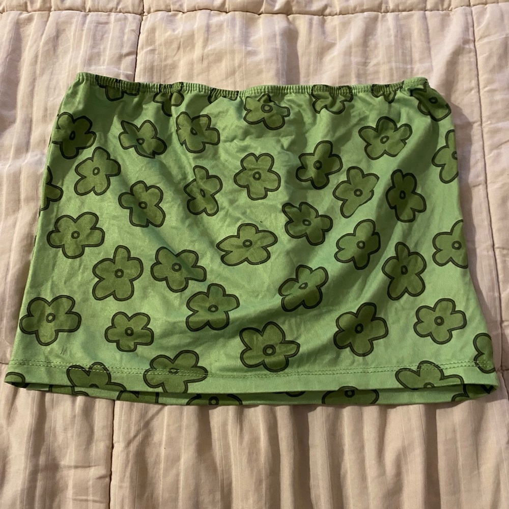 Four leaf clover tube top
